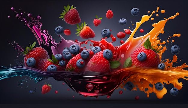 trái cây tổng hợp